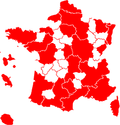 carte france fsgt