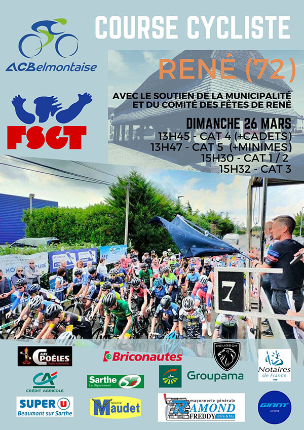 Affiche course René