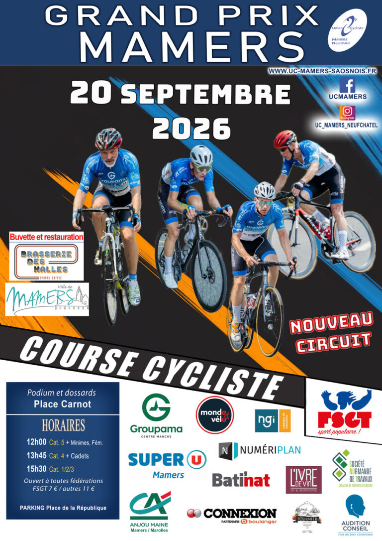 Affiche course MAMERS 2026 768x1086